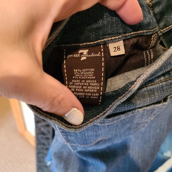 7 for all Mankind straight jeans - Picture 4 of 7